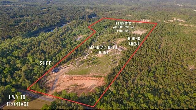 Flat and partially wooded land at 0 Edgefield Highway, Aiken SC 29801 — approximately 13 acres