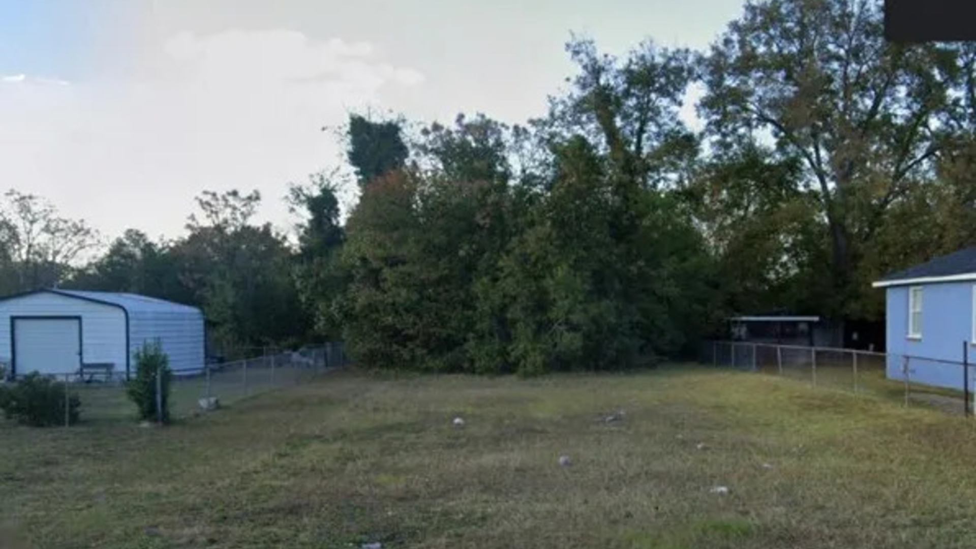Vacant cleared lot at 2119 Grand Boulevard, Augusta GA 30901